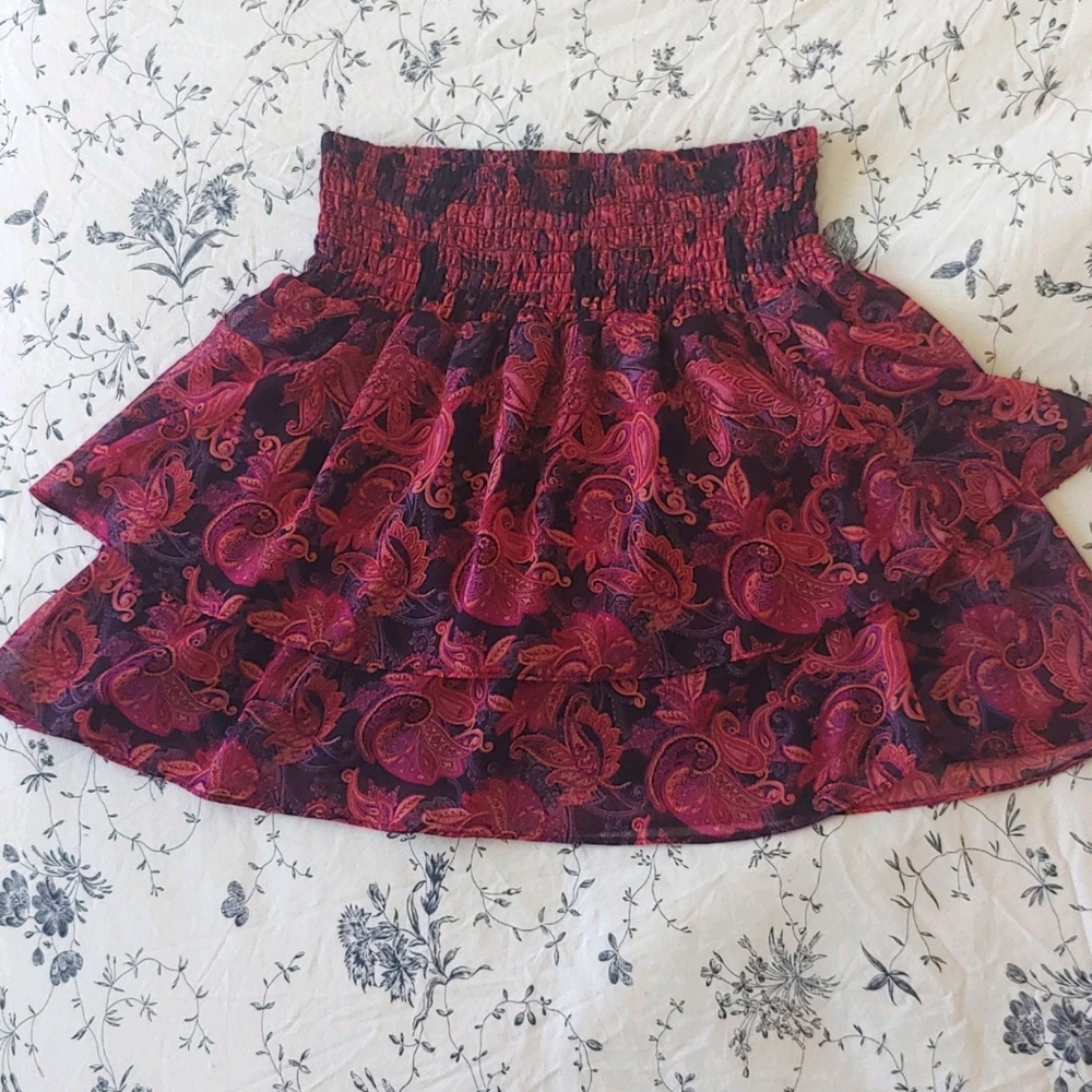 Boho Ruffle Skirt